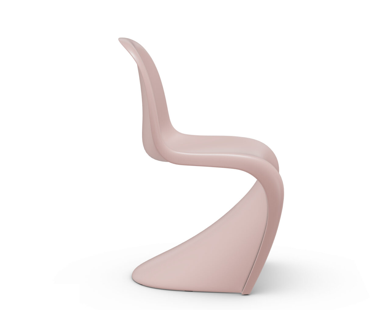 Silla Panton de Vitra en rosa
