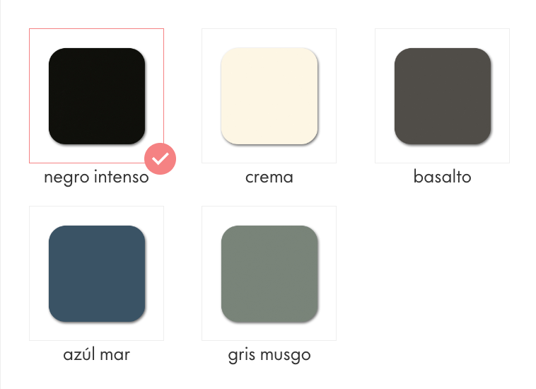 Silla Belleville de Vitra en Amueblarent para alquilar