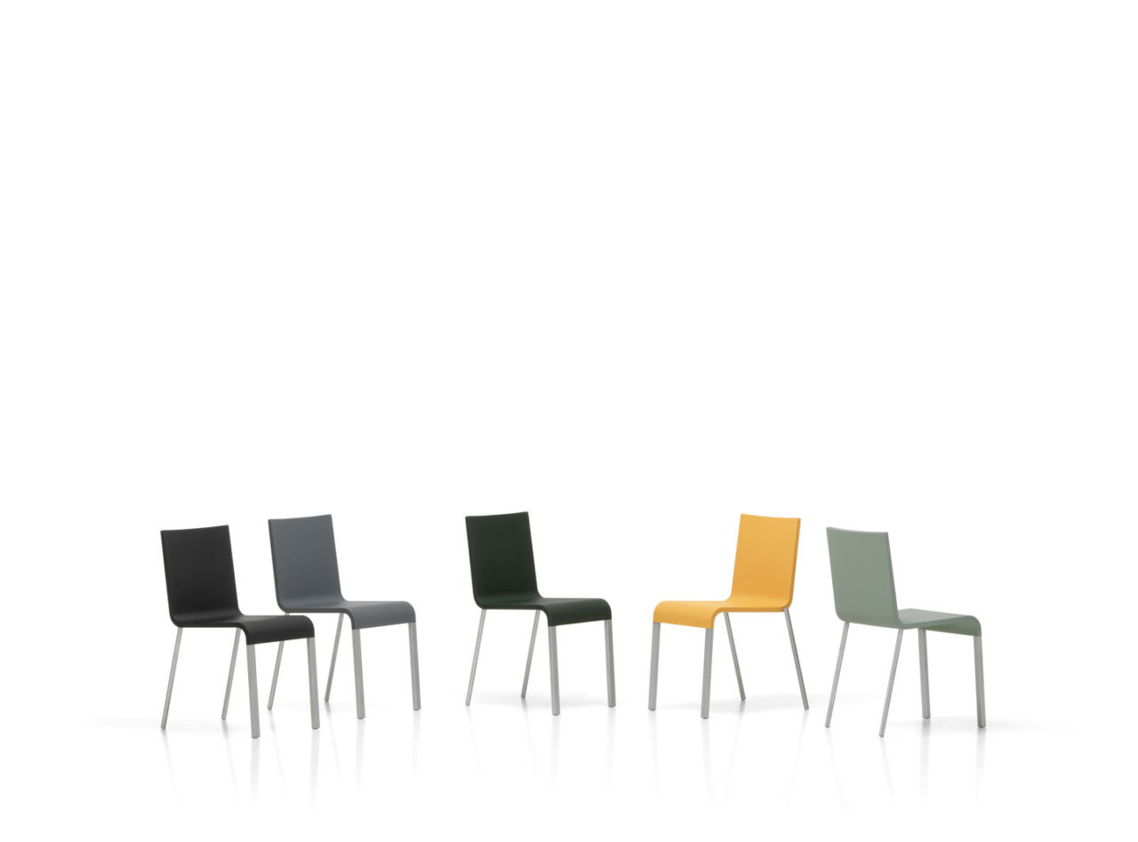 Silla .03 gris verde