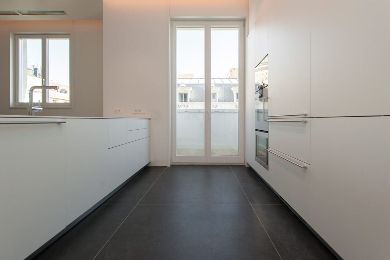 Cocina. Alquiler de muebles y home staging