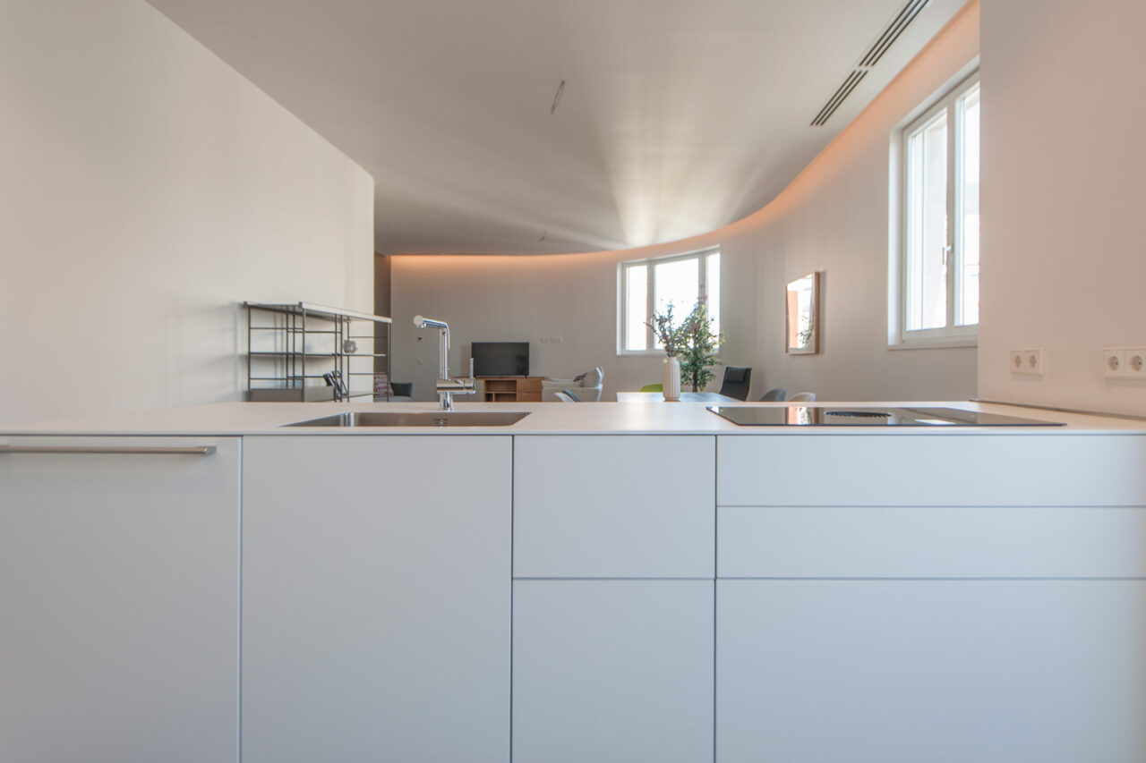 Cocina. Alquiler de muebles y home staging