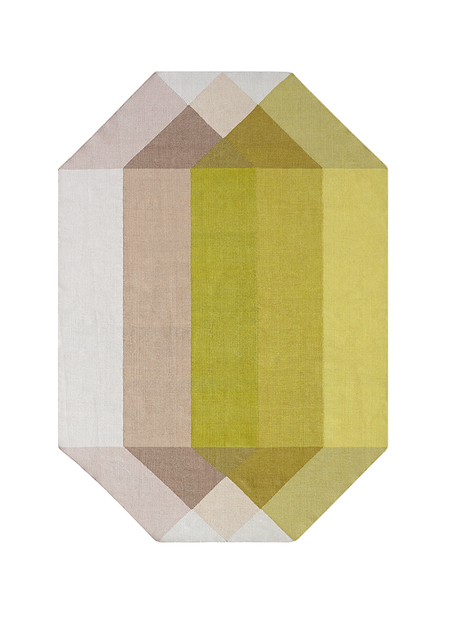 Alfombra Diamond de Gan Rugs en Amueblarent muebles de alquiler