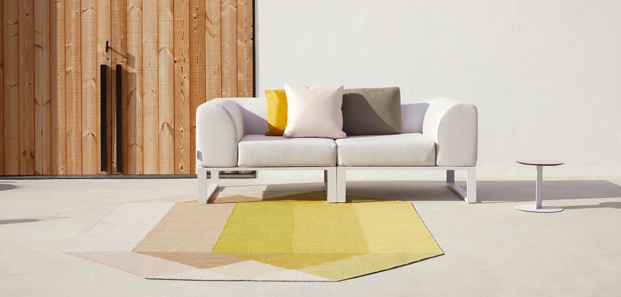 Alfombra Diamond de Gan Rugs en Amueblarent muebles de alquiler