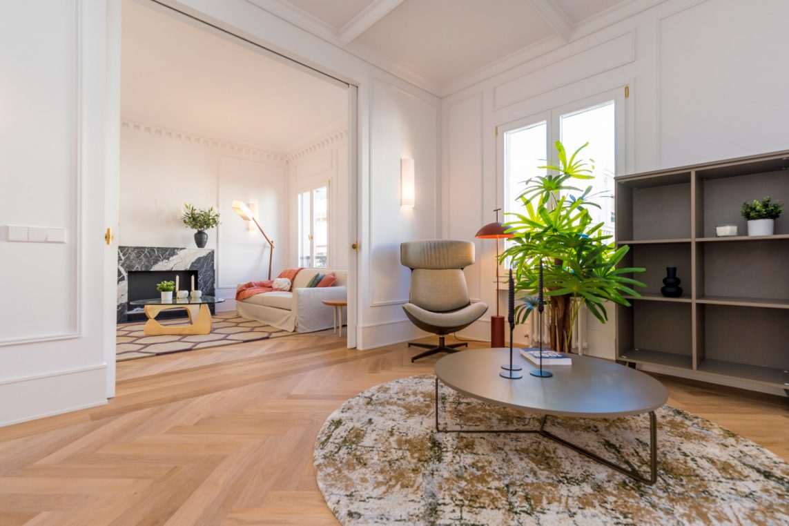 Amueblarent: Alquiler de muebles por un año de una vivienda en Madrid
