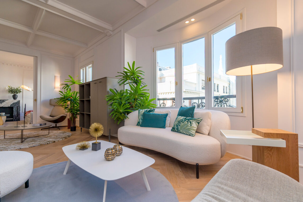 Amueblarent: Alquiler de muebles por un año de una vivienda en Madrid