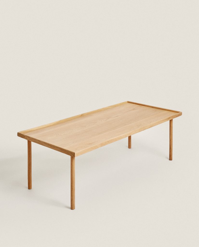 Mesa de centro Roble de Zara Home en Amueblarent