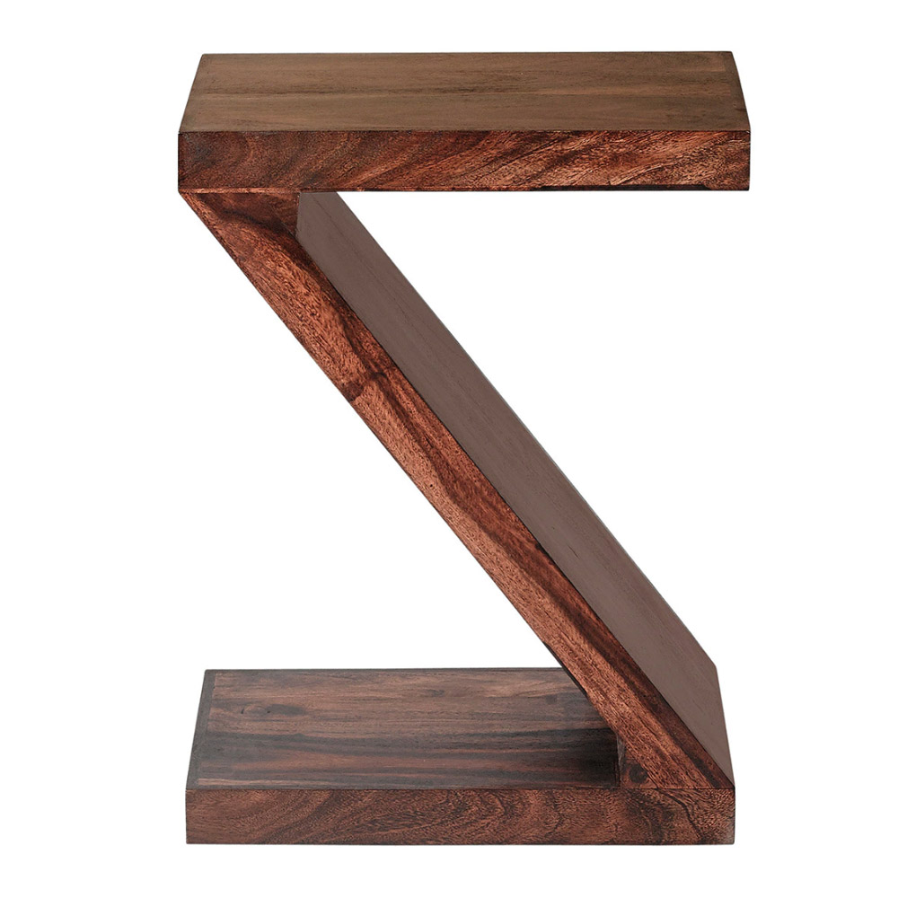Mesa auxiliar en forma de Z en Amueblarent