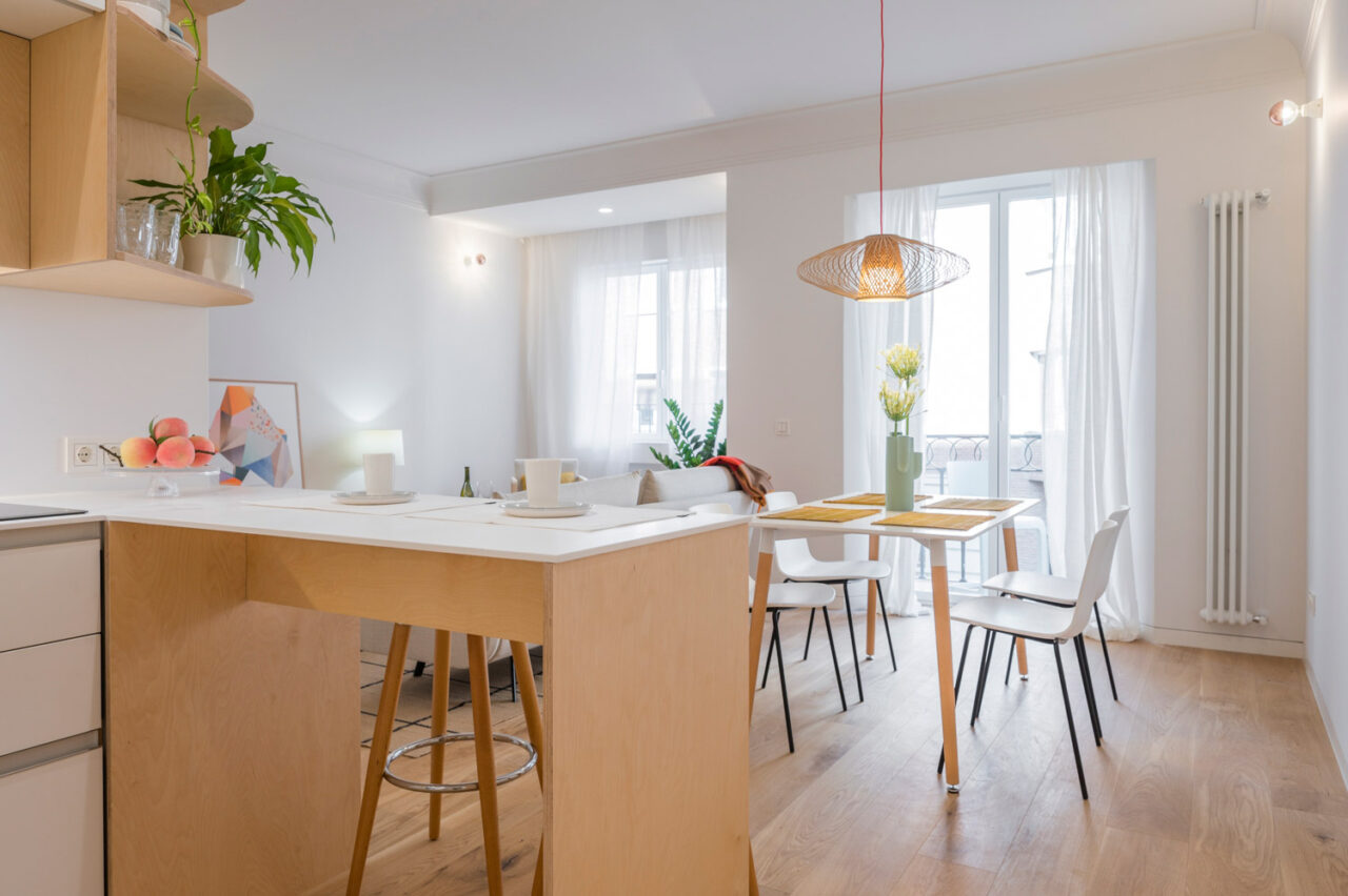 Home staging para reportaje fotografico y vender la vivienda, Madrid en Amueblarent