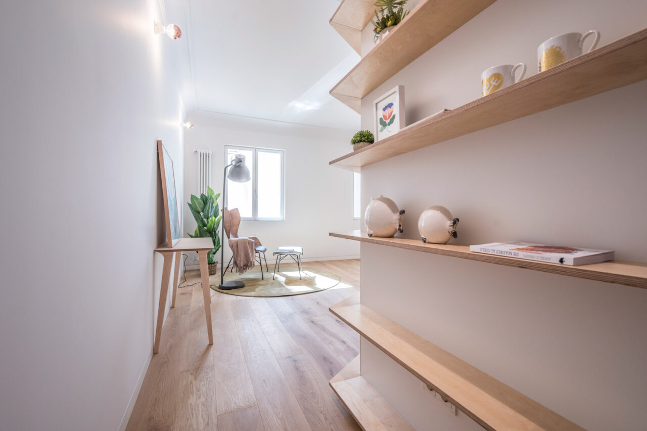 Home staging para reportaje fotografico y vender la vivienda, Madrid en Amueblarent
