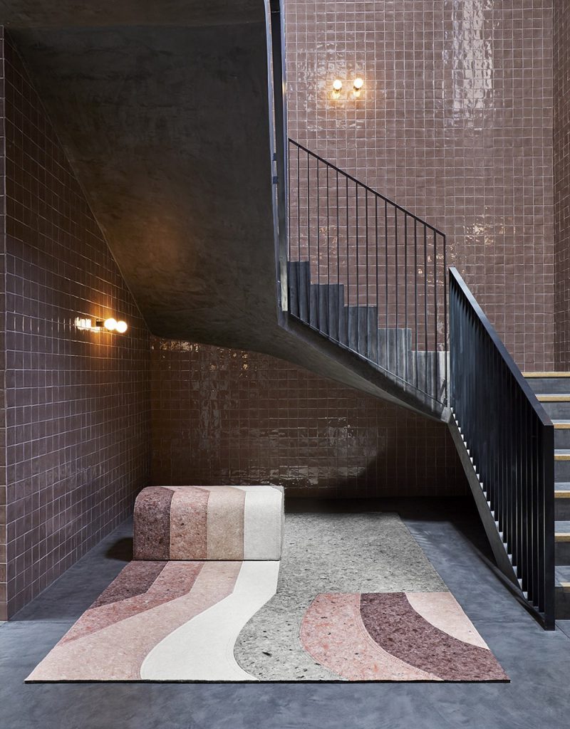 Alfombra Nuances Curvy de Gan Rugs para Amueblarent en alquiler