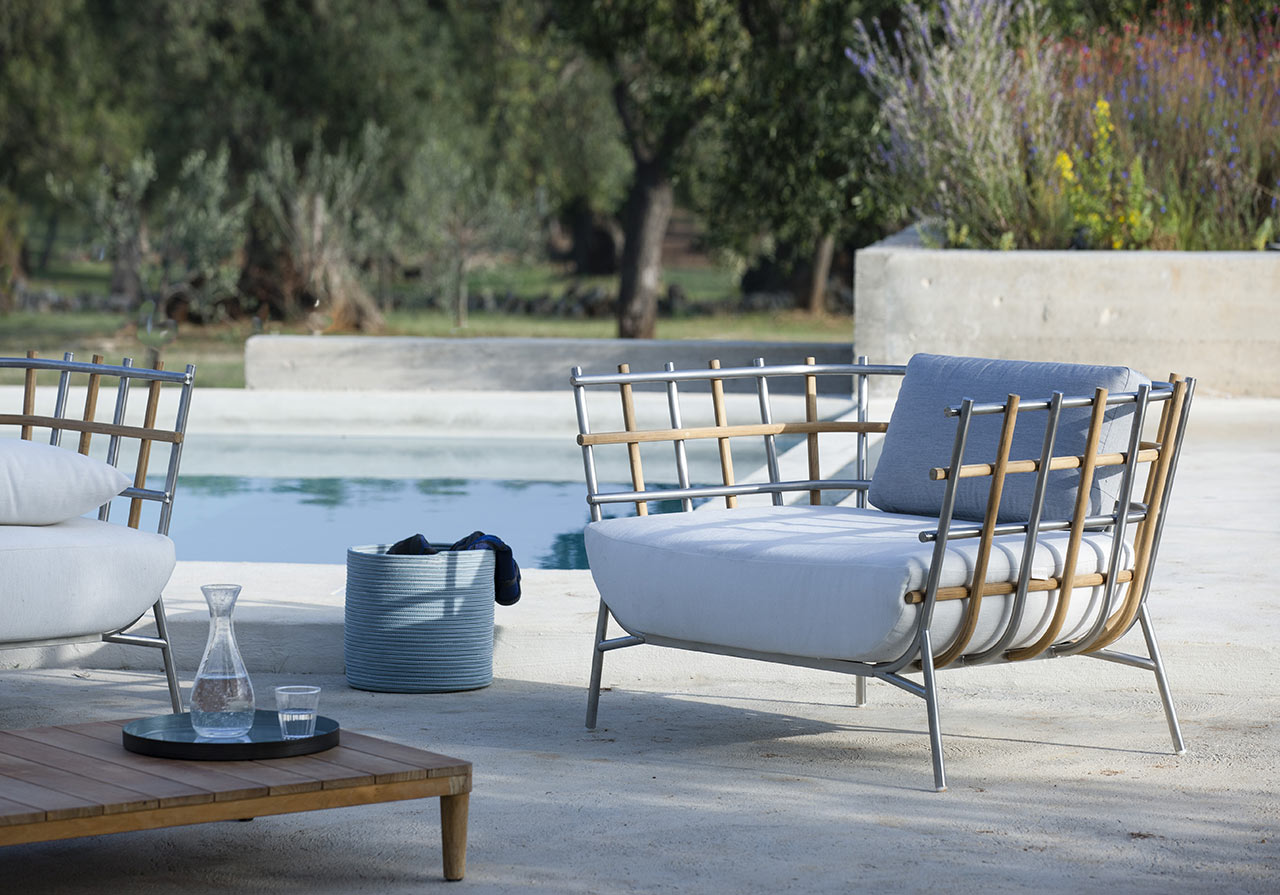 Sofa Tweed de exterior de Unopiu en Amueblarent para alquilar