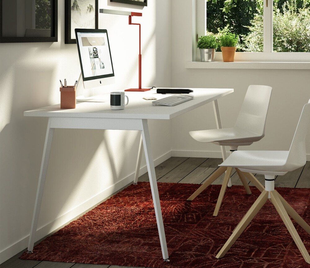 Mesa de Escritorio X3 de Quadrifoglio en Amueblarent para alquilar