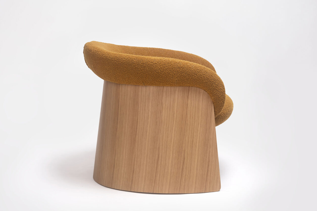Butaca Ginger Lounge Madera XL de Ondarreta en Amueblarent para alquilar
