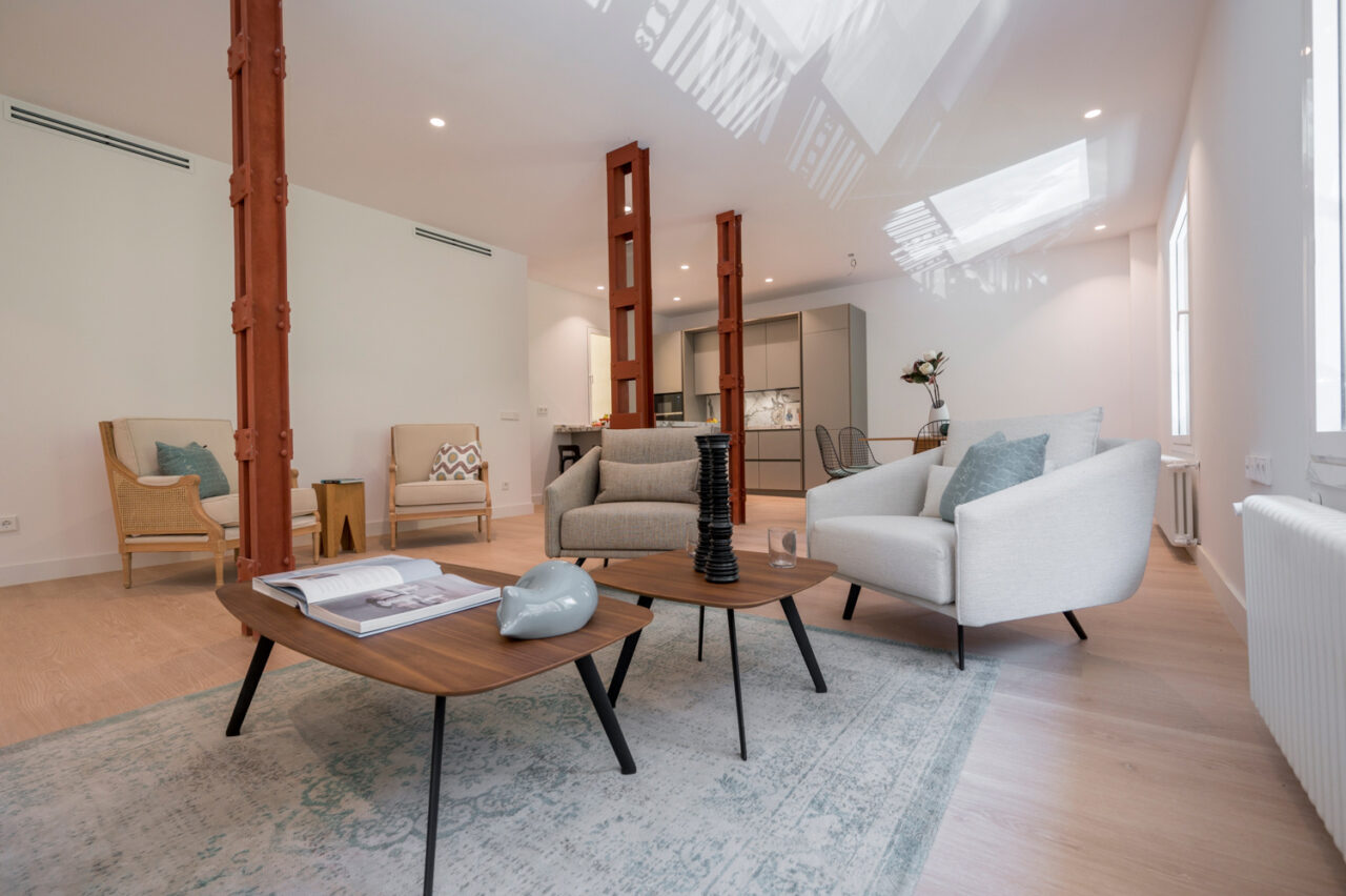 Home staging para venta con alquiler de muebles Amueblarent