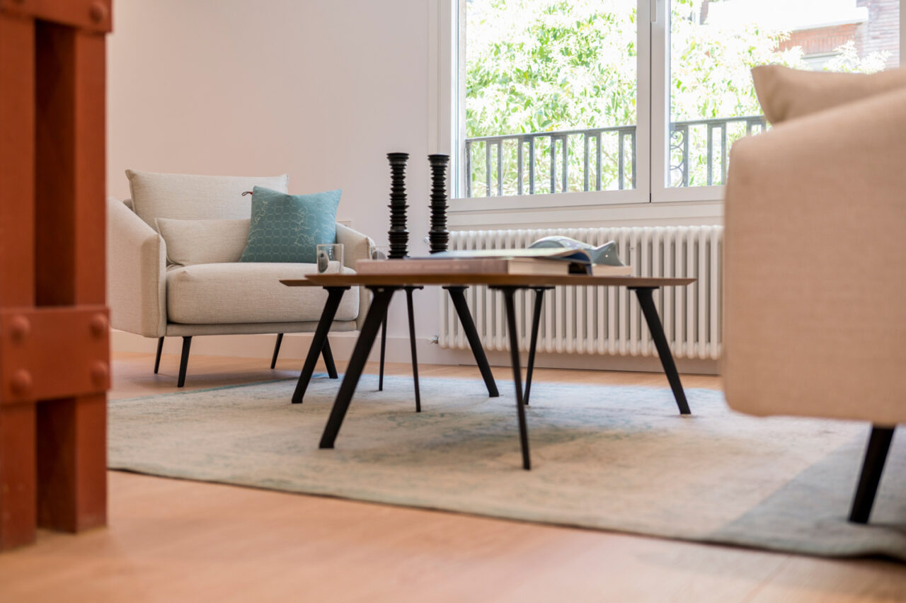 Home staging para venta con alquiler de muebles Amueblarent