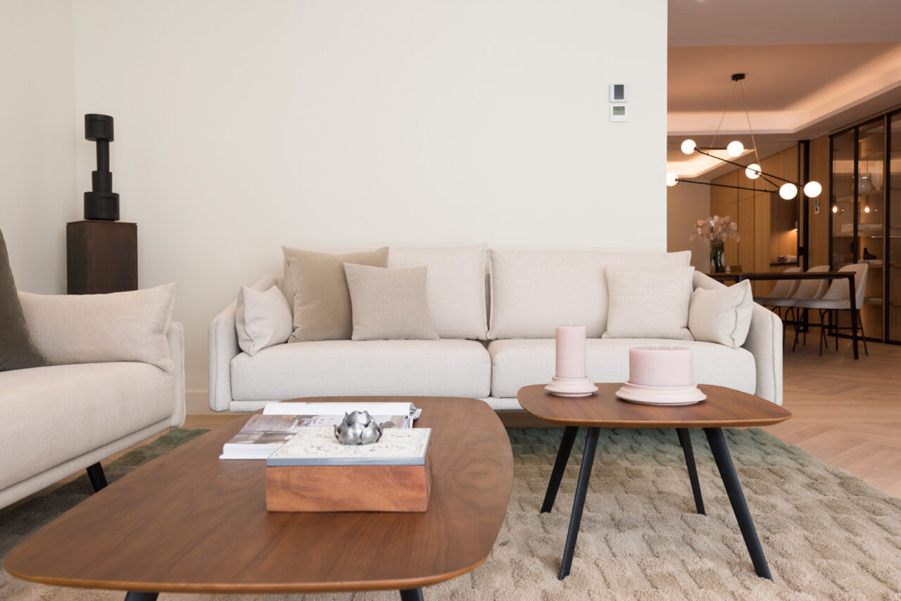 Decoración con muebles de diseño en calle Zurbano en Recoletos para Amueblarent