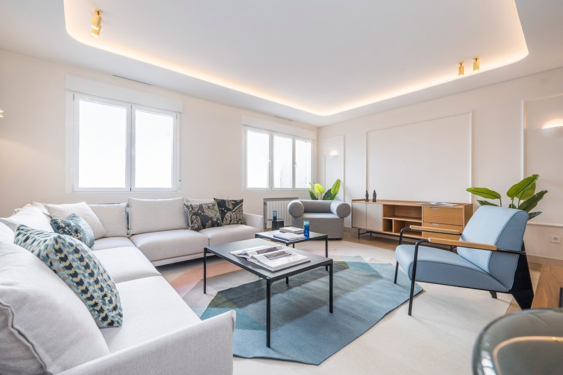 Home Staging en barrio Goya de Madrid en Amueblarent con muebles en alquiler