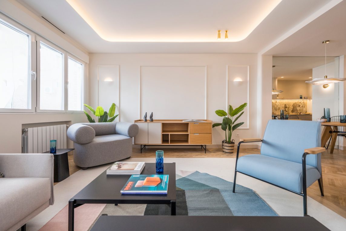 Home Staging en barrio Goya de Madrid en Amueblarent con muebles en alquiler