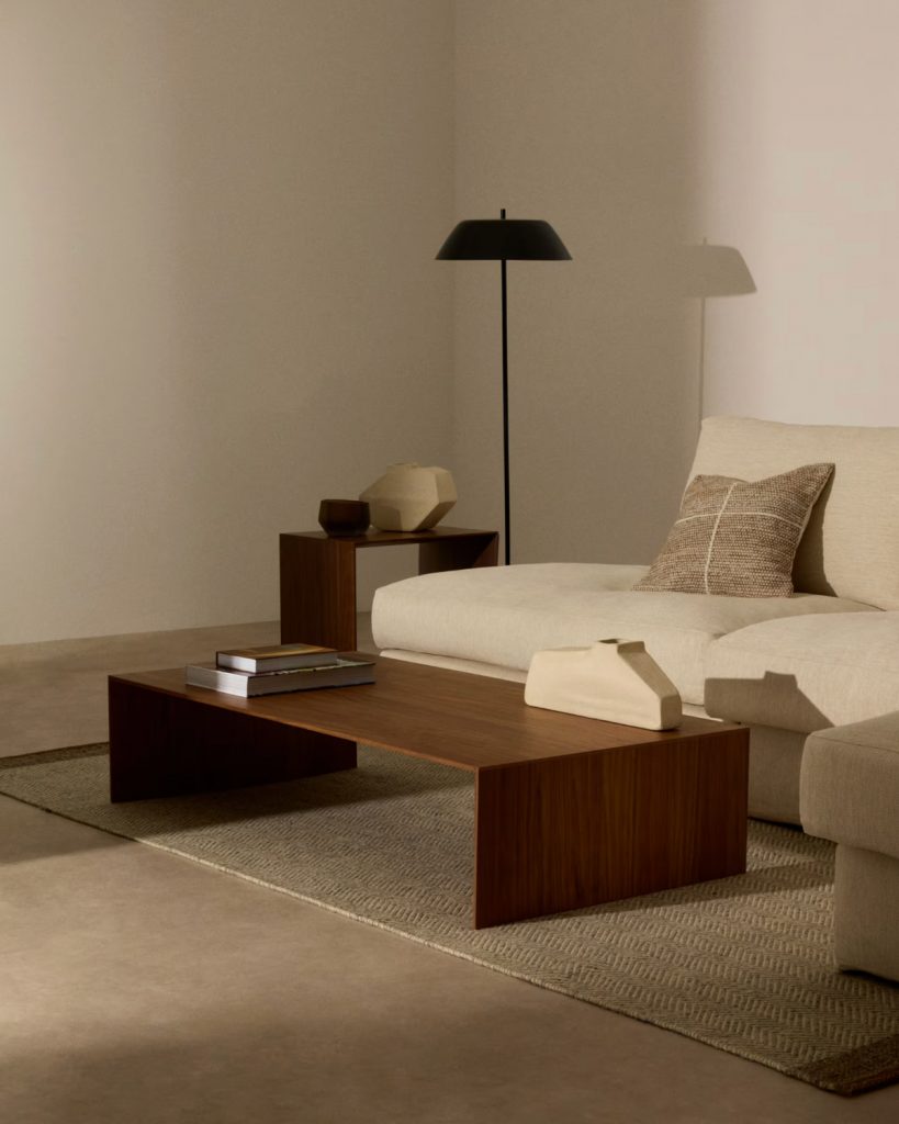 Mesa rectangular Litto en Amueblarent para alquilar