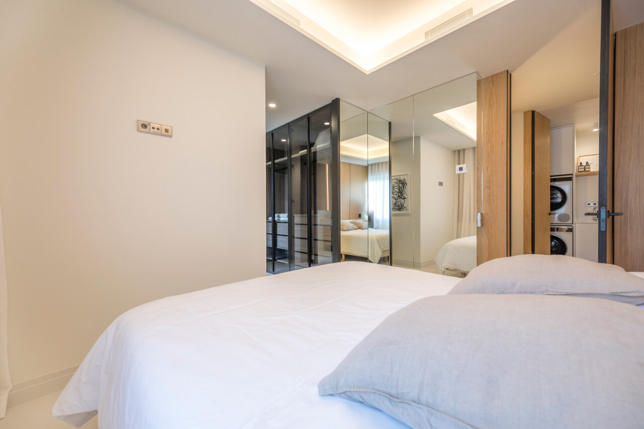 Home Staging para vivienda en venta en barrio Retiro en Ibiza, Madrid, en Sofimar Real Estate