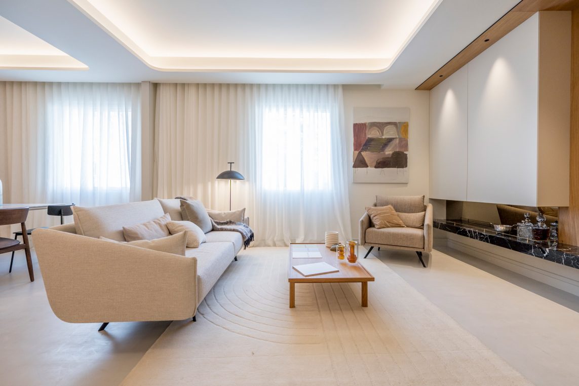 Home Staging para vivienda en venta en barrio Retiro en Ibiza, Madrid, en Sofimar Real Estate