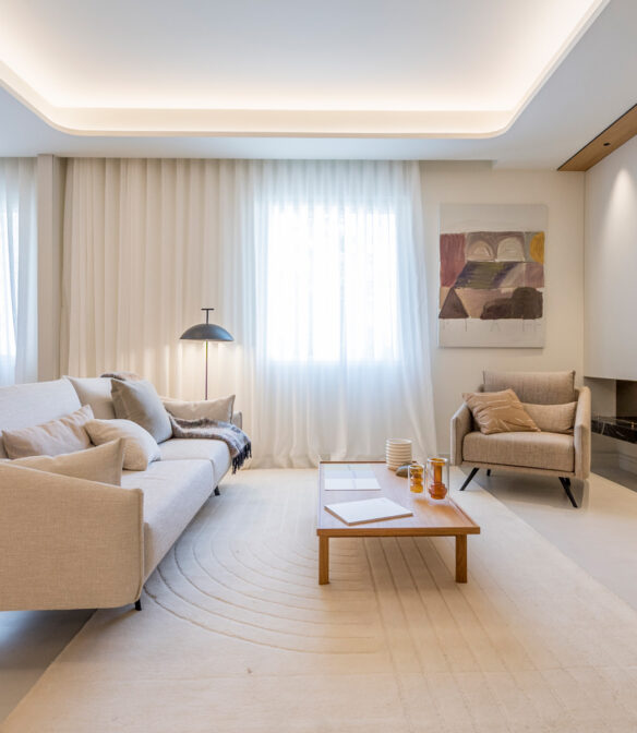 Home Staging para vivienda en venta en barrio Retiro en Ibiza, Madrid, en Sofimar Real Estate