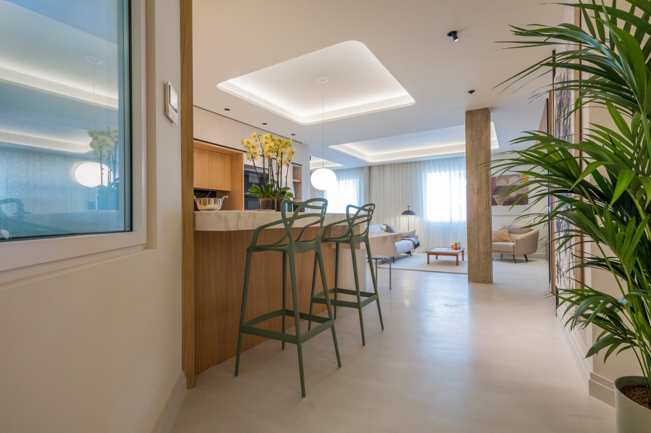 Home Staging para vivienda en venta en barrio Retiro en Ibiza, Madrid, en Sofimar Real Estate