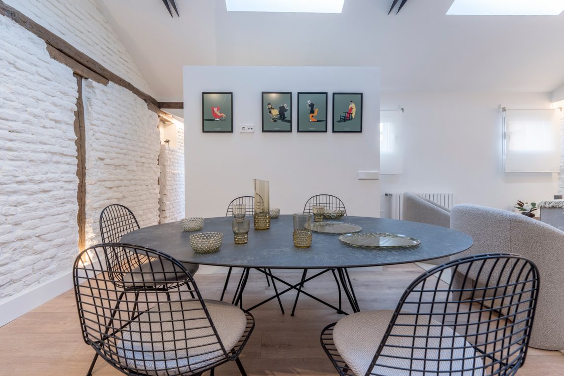 Home Staging en barrio Justicia diseño de Amueblarent