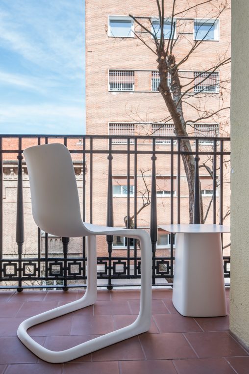 Proyecto de home staging Amueblarent realizado en una vivienda ubicada en el barrio de Almagro, en Madrid.