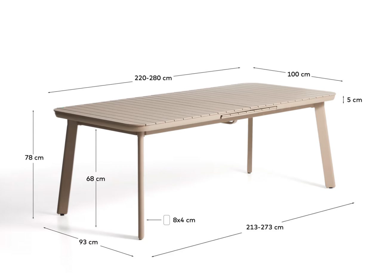 Mesa Izola en Amueblarent para alquilar