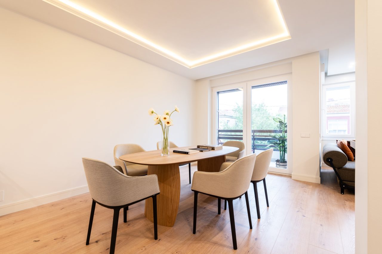Home Staging en La Guindalera para vender por Amueblarent