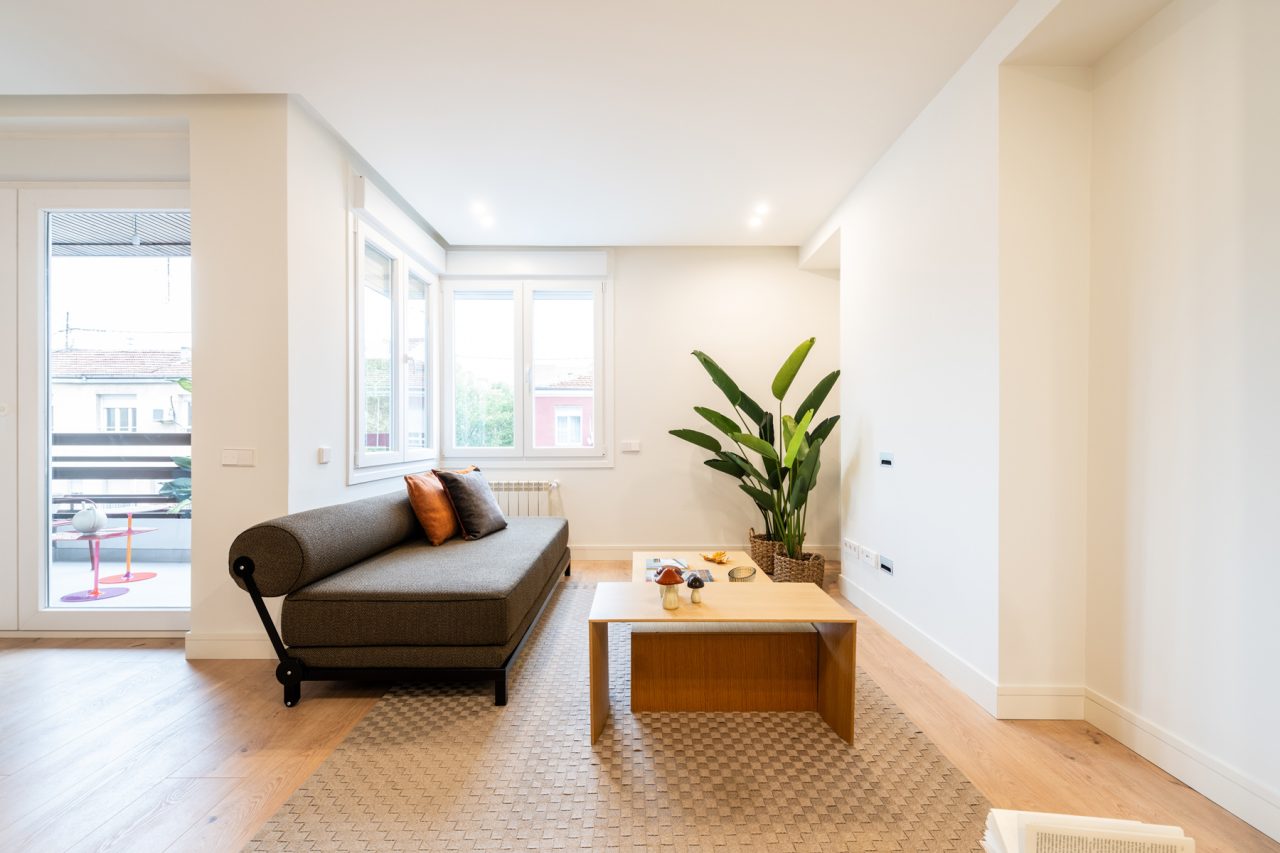 Home Staging en La Guindalera para vender por Amueblarent