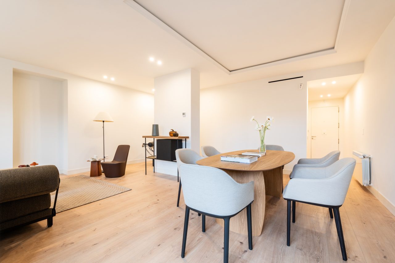 Home Staging en La Guindalera para vender por Amueblarent