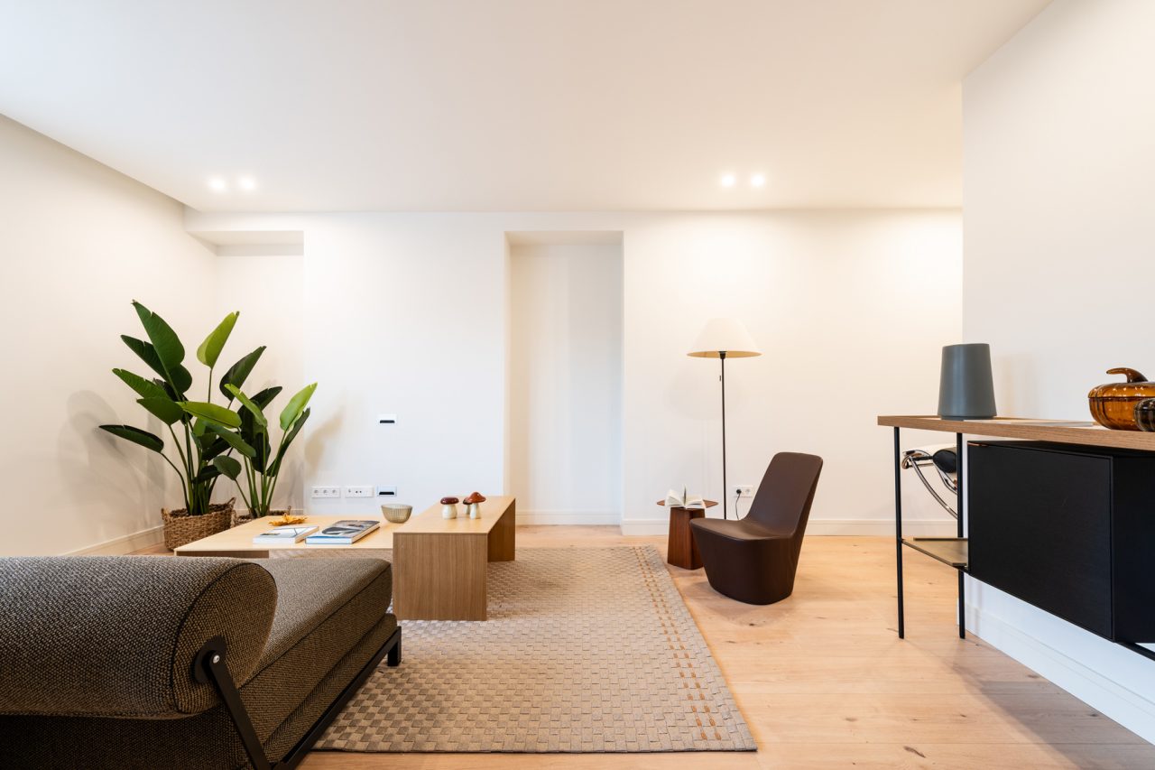 Home Staging en La Guindalera para vender por Amueblarent
