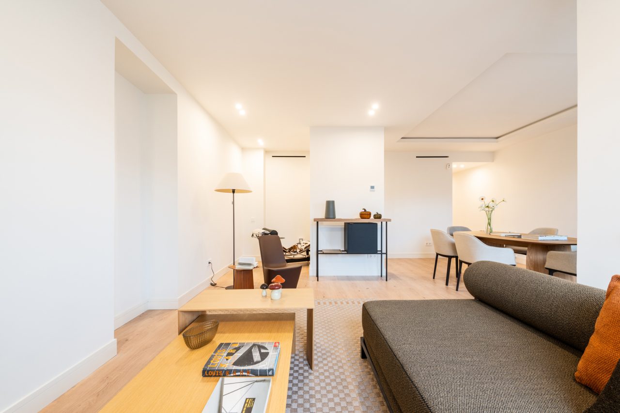 Home Staging en La Guindalera para vender por Amueblarent