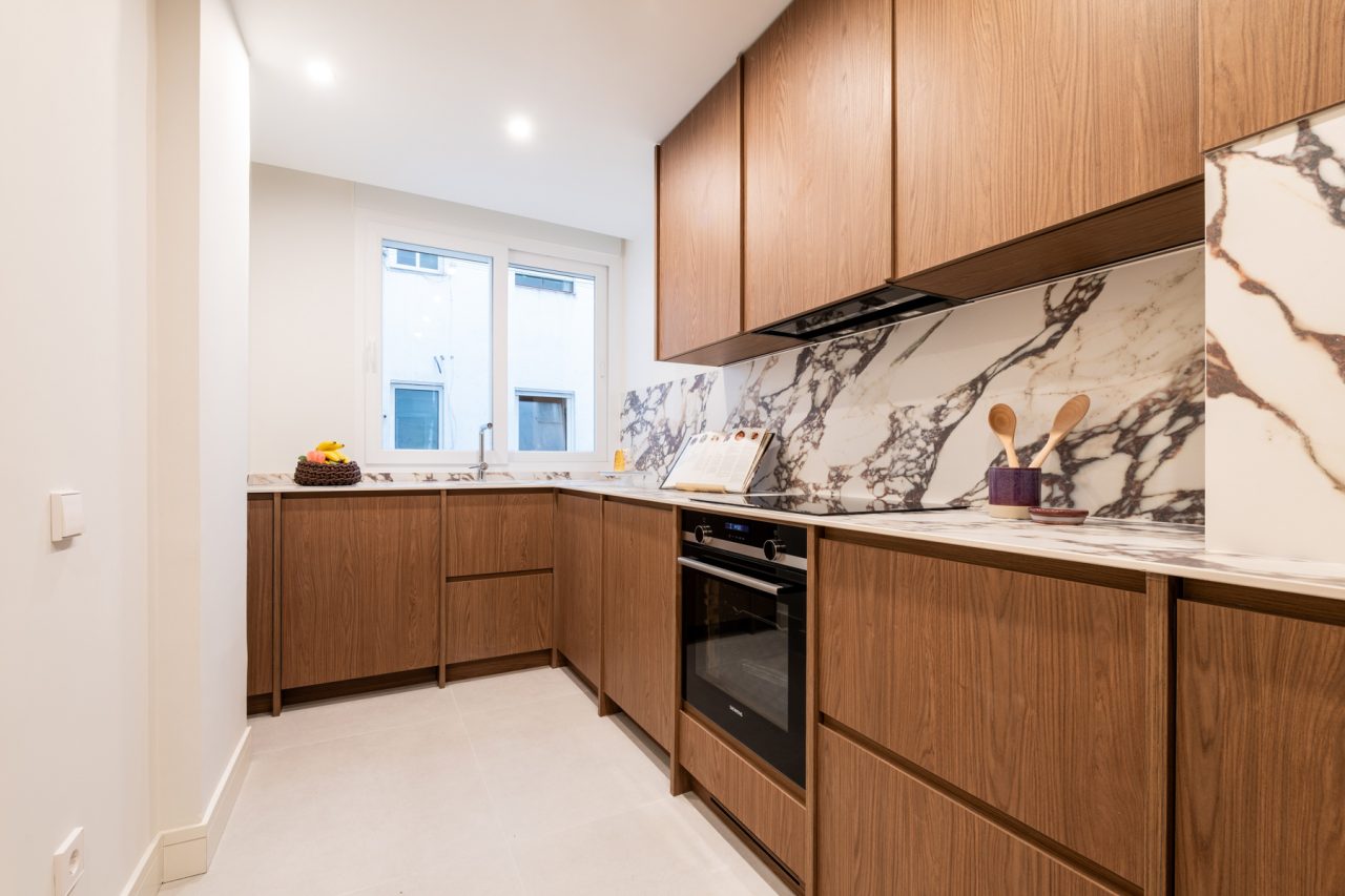 Home Staging en La Guindalera para vender por Amueblarent