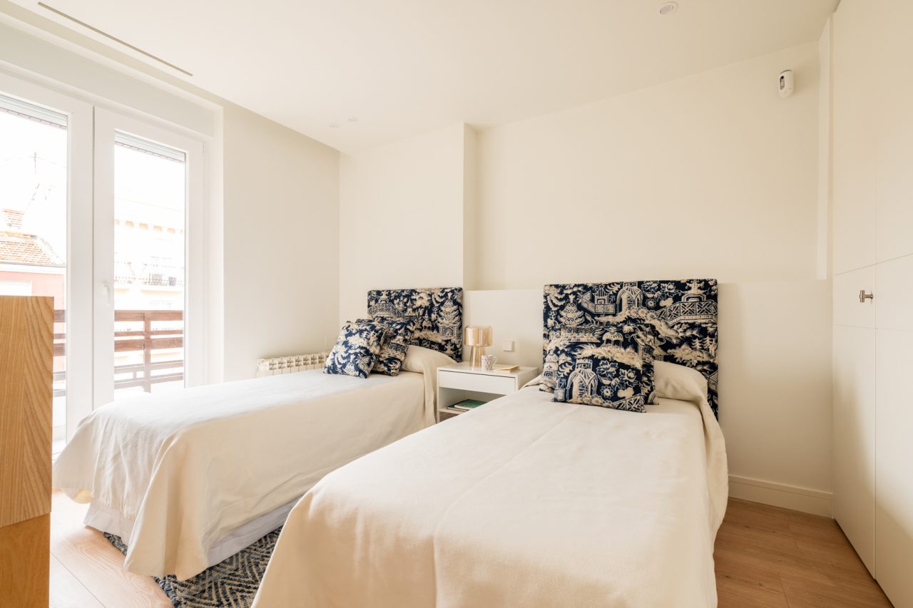 Home Staging en La Guindalera para vender por Amueblarent