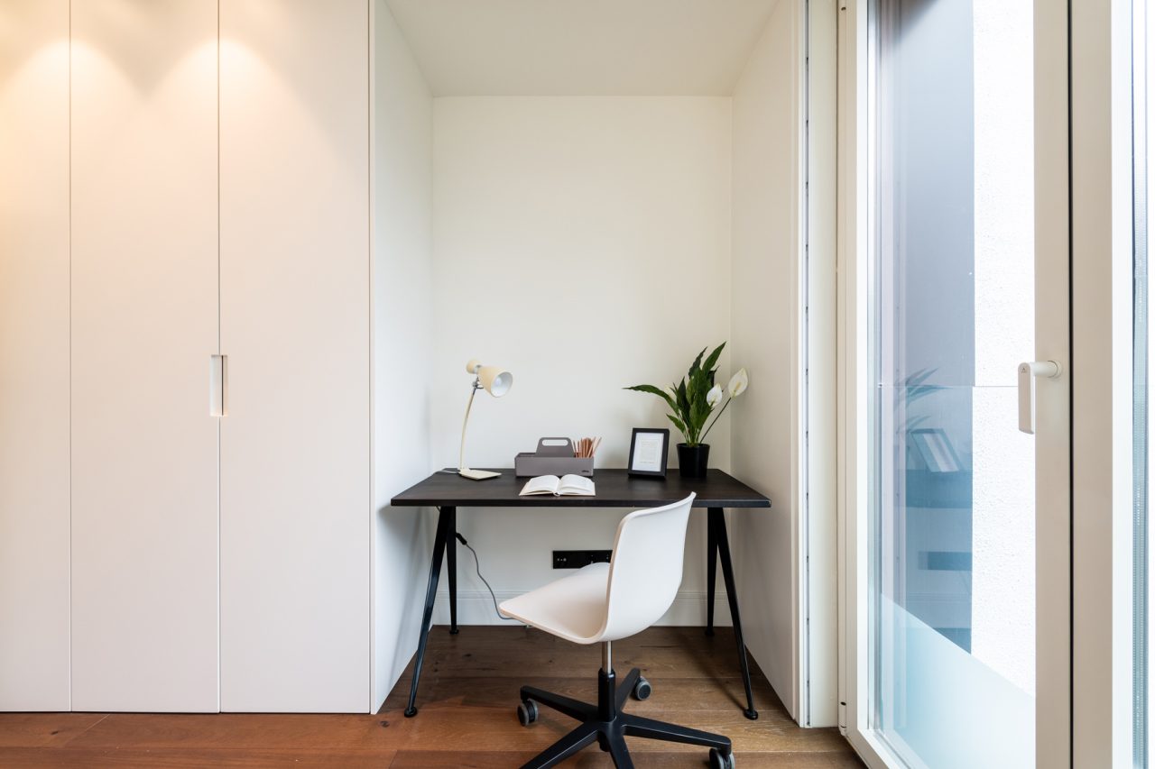 Home Staging en atico para vender por Amueblarent