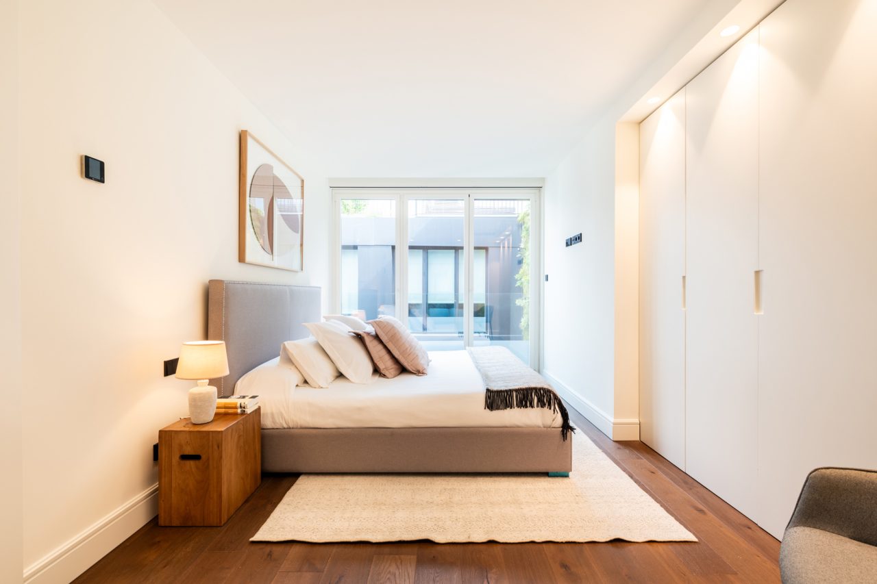 Home Staging en atico para vender por Amueblarent